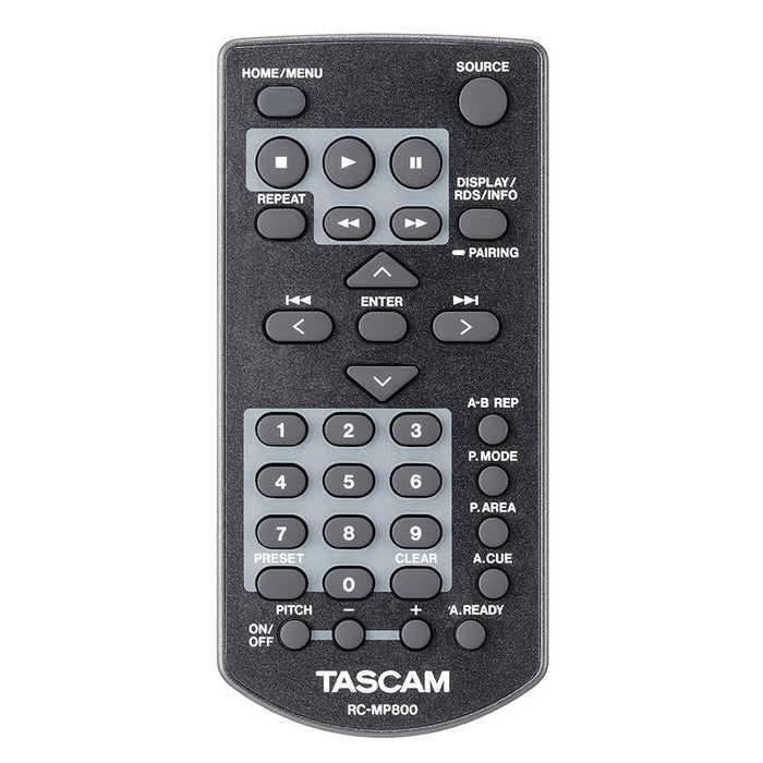 TASCAM MP-800U USB DAC/FMチューナー搭載SD/USBプレーヤー - 業務用