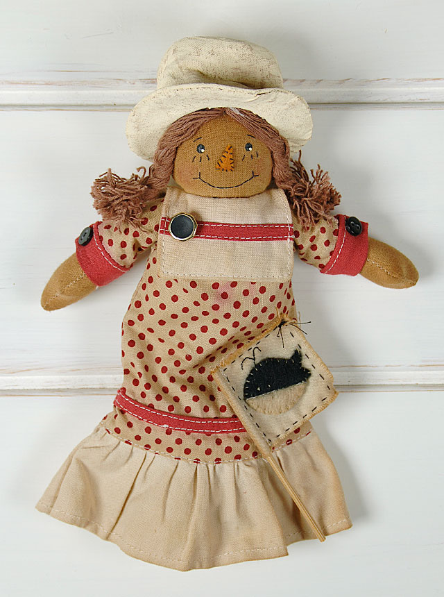 鈴木治子さんのドールを模写しました-6 – カントリードールプラス