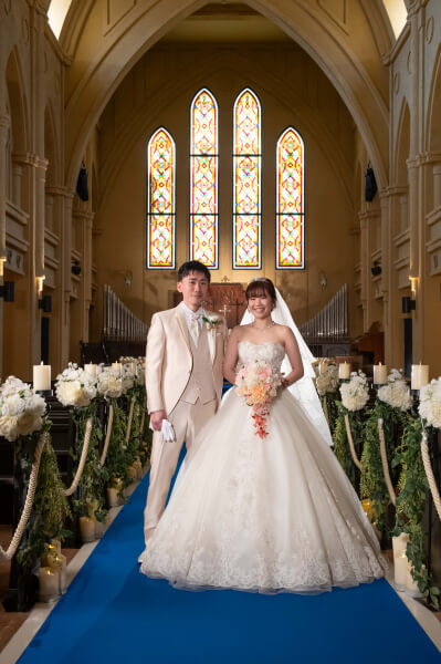 パーティーレポート◇チャペル挙式編】結婚式を挙げる理由！両親に感動