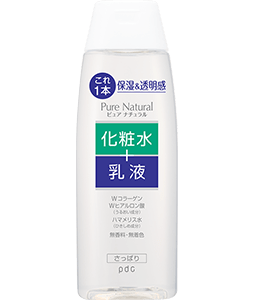 ピュア ナチュラル エッセンスローション ライト | 株式会社pdc