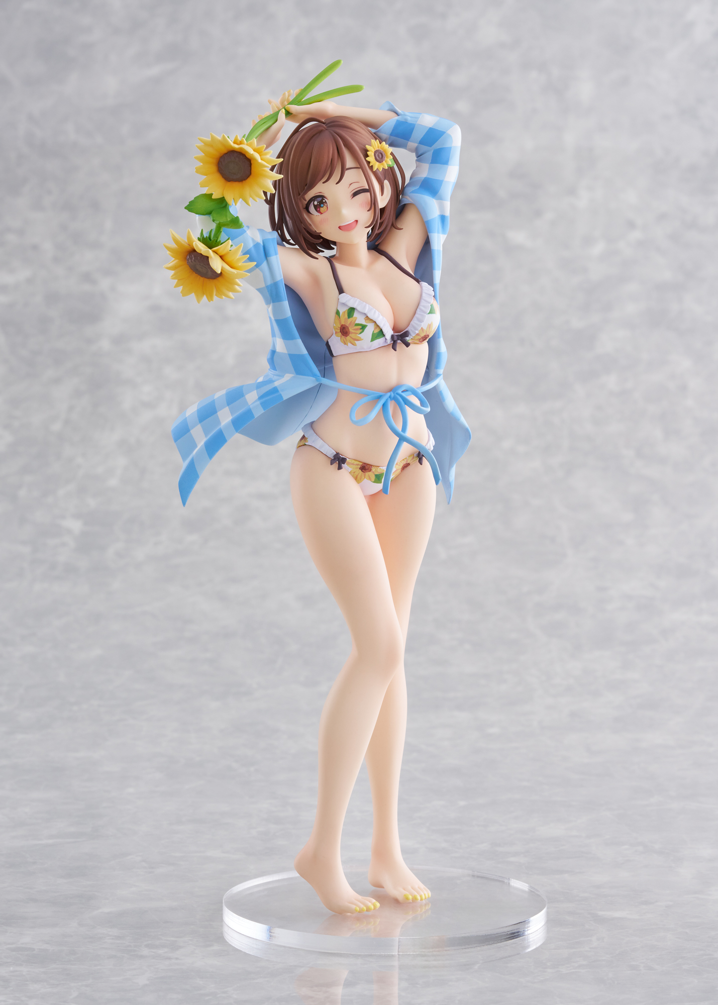 森倉円オリジナルイラスト [向日葵の女の子]