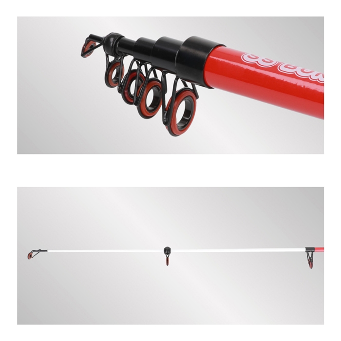 スマイルシップ コンパクト投げセット 180cm 仕掛付 釣り竿 - 釣具の