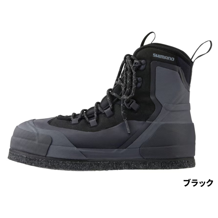 シマノ ロックショアガードブーツ カットラバーピンフェルト 25.0cm