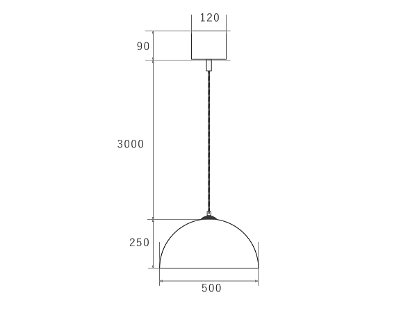 送料無料 COPEN（コペン）1灯ペンダントランプ Lサイズ NA-004