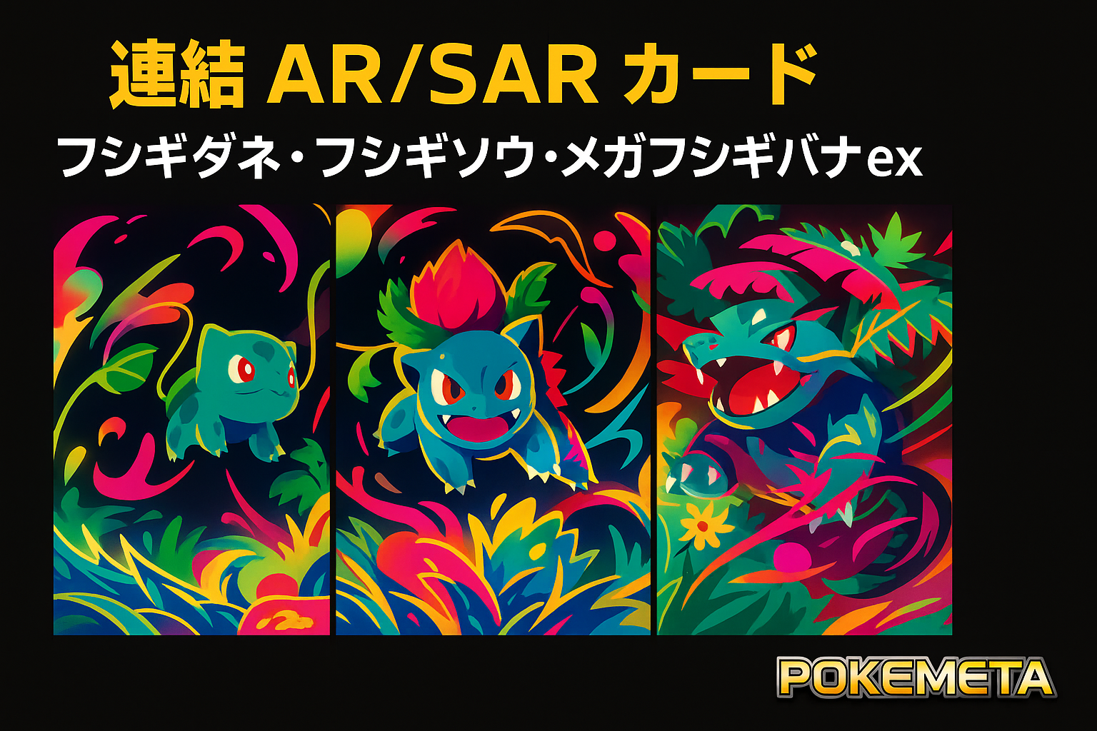 メガシンフォニア フシギダネを徹底解説！ - pokemeta