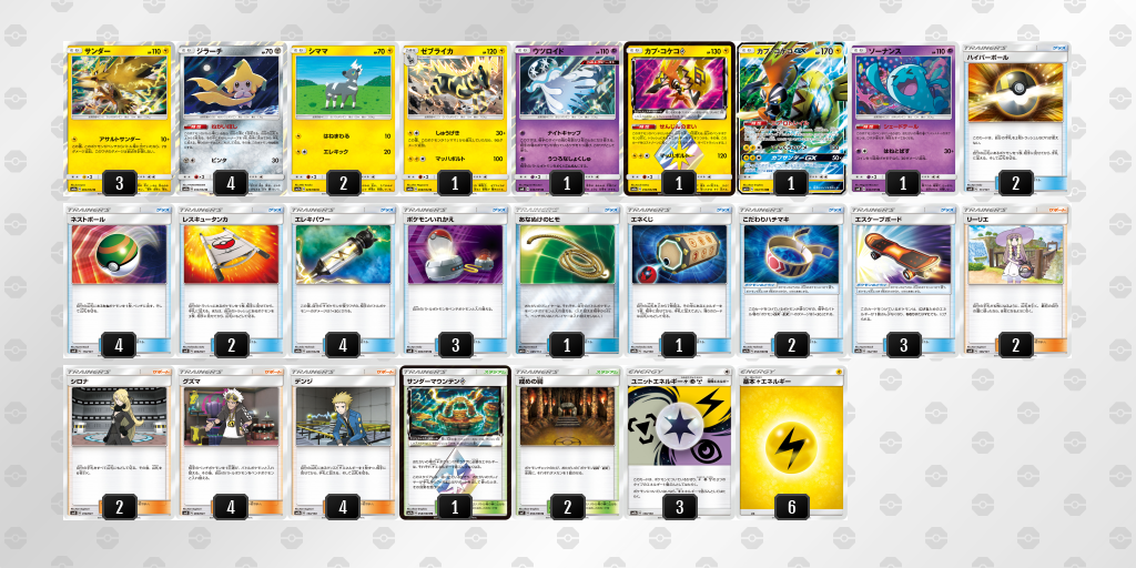 速報】チャンピオンズリーグ2019新潟、上位入賞者のデッキを紹介