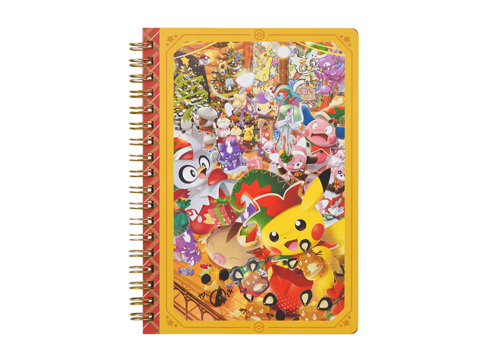 ポケモンたちのクリスマスをテーマにしたグッズが、ポケモンセンターに