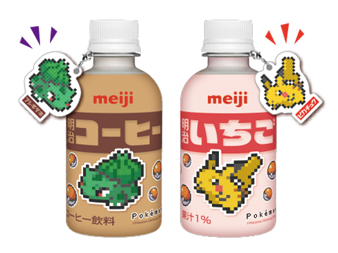 明治コーヒー・明治いちご ポケモンセット」が登場
