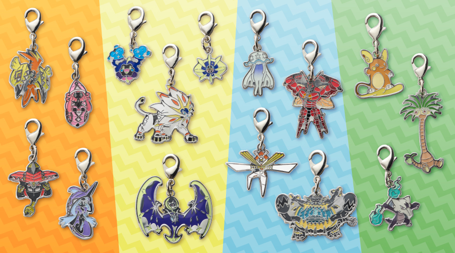 アローラ地方の「全国ずかんメタルチャーム」が、ポケモンセンターに