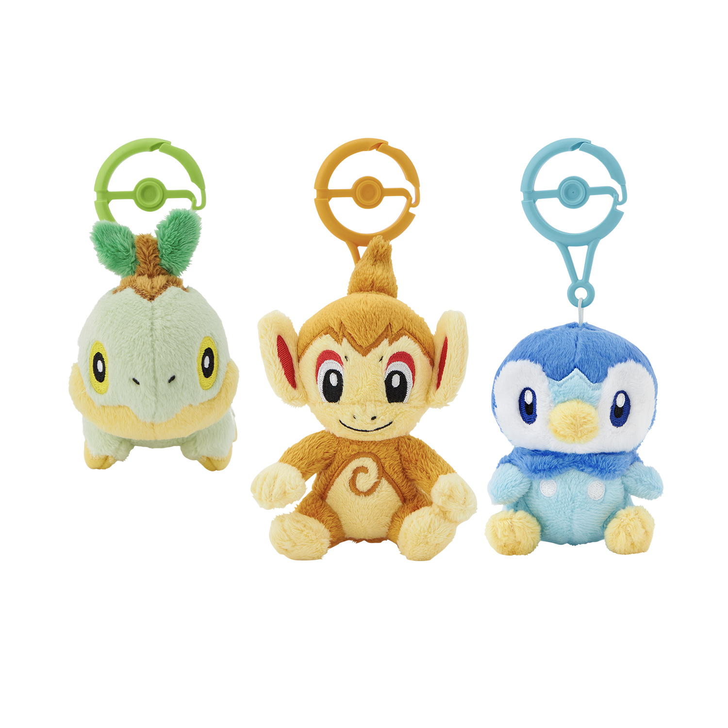 ポケモンたちのカラビナ付きマスコットが、ポケモンセンターに登場