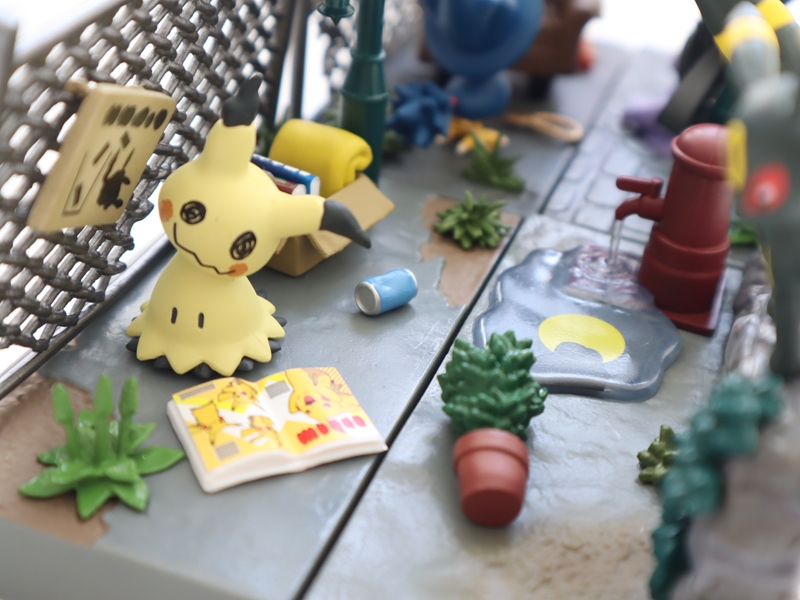 大人気、リーメントのポケモンシリーズに新作「ポケモンの街 夜の路地