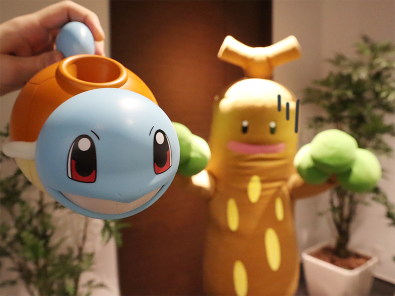 くさタイプのポケモンたちをメインに描いたガーデニングがテーマの