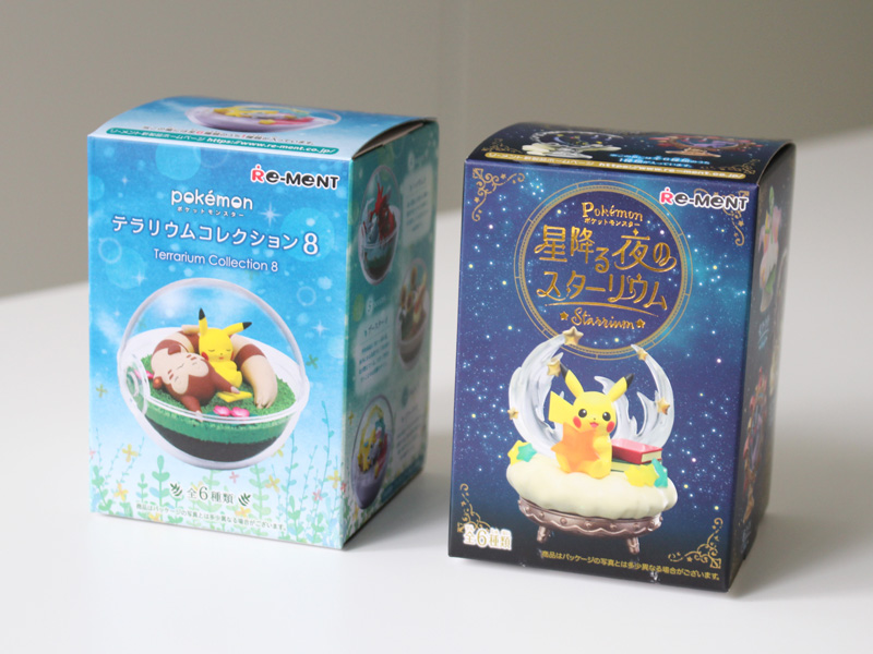 大人気・リーメントより「テラリウムコレクション 8」と、「星降る夜の