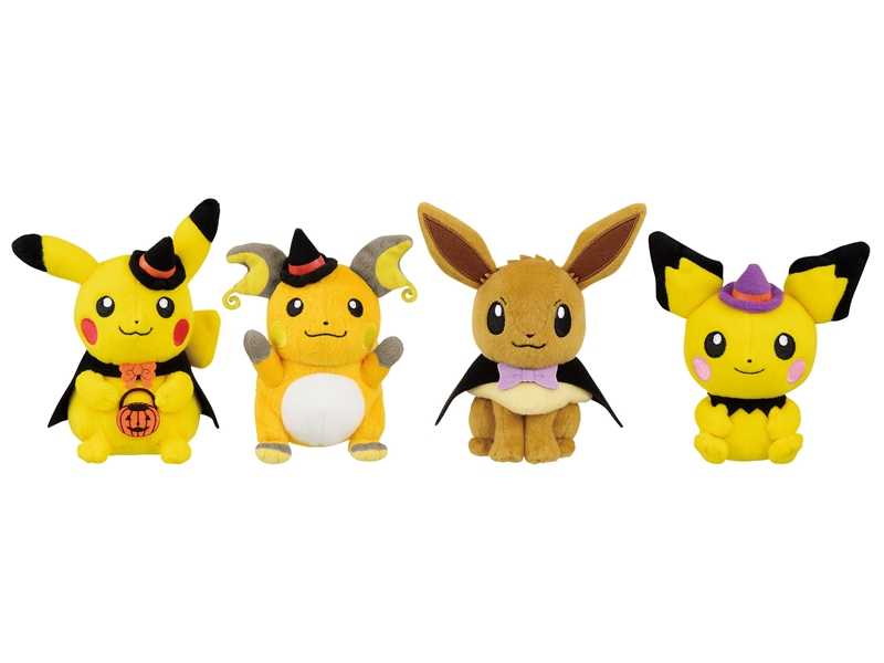 とるナビ】10月のプライズにピカチュウとイーブイのハロウィン仕様の