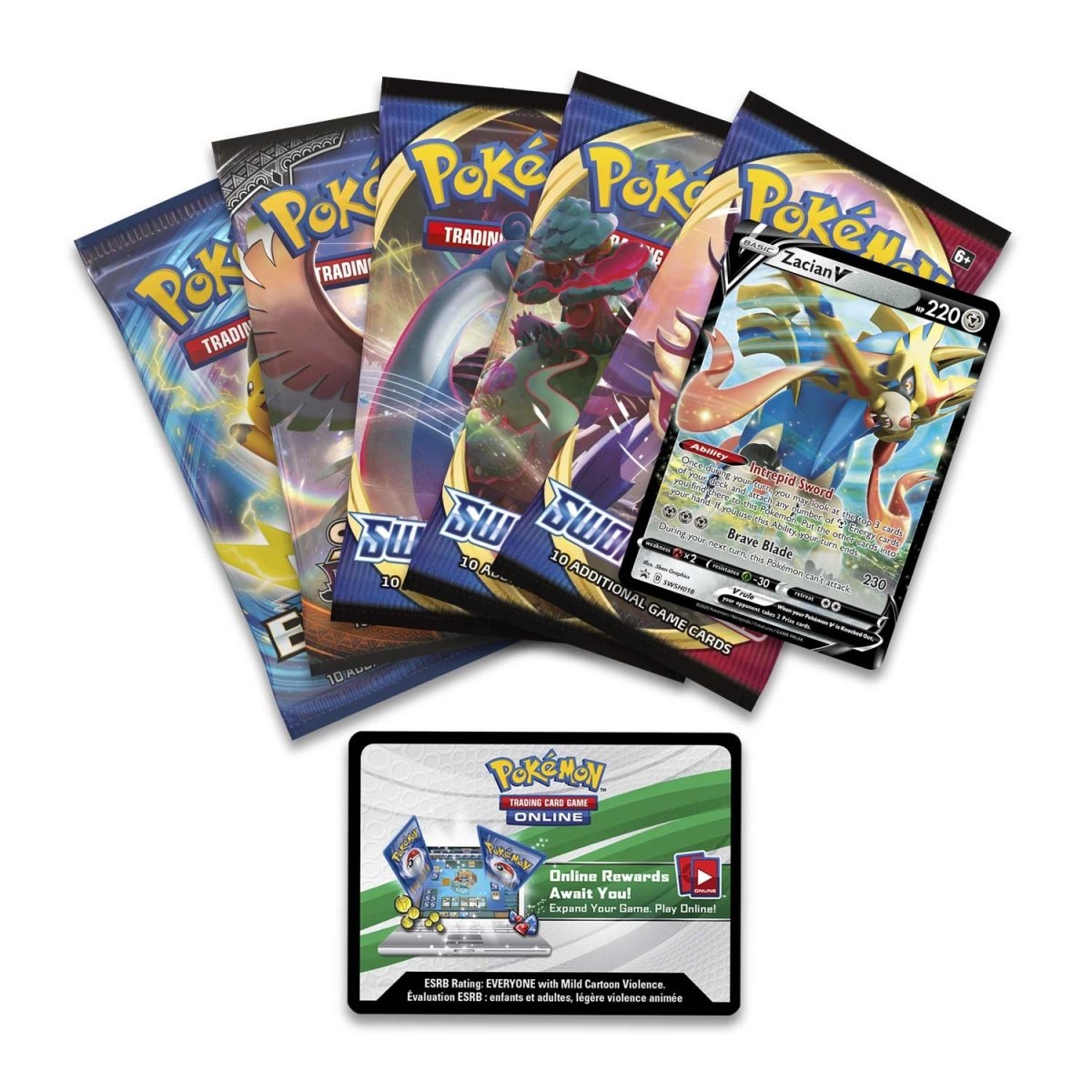 Pokémon TCG: Legends of Galar Tin (Zacian V) | Pokémon Center