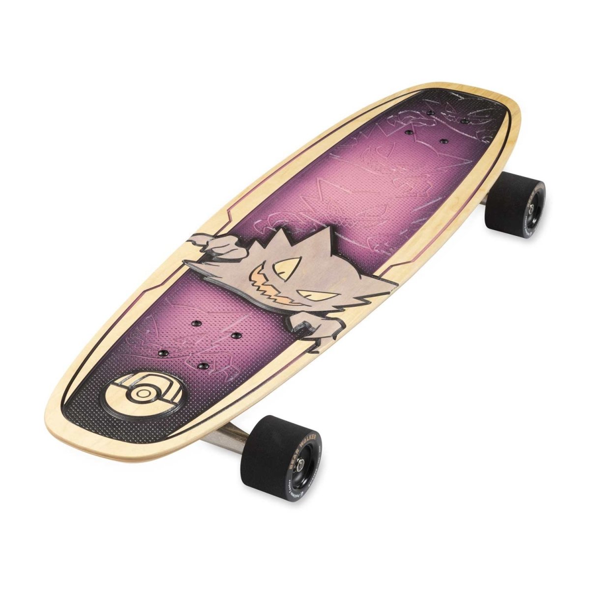Pokémon Center × Bear Walker: Haunter Skateboard | Pokémon Center