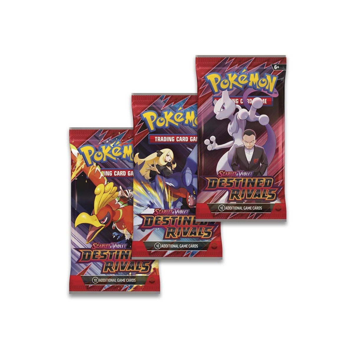 Pokémon TCG: Scarlet & Violet-Destined Rivals 3 Booster Packs