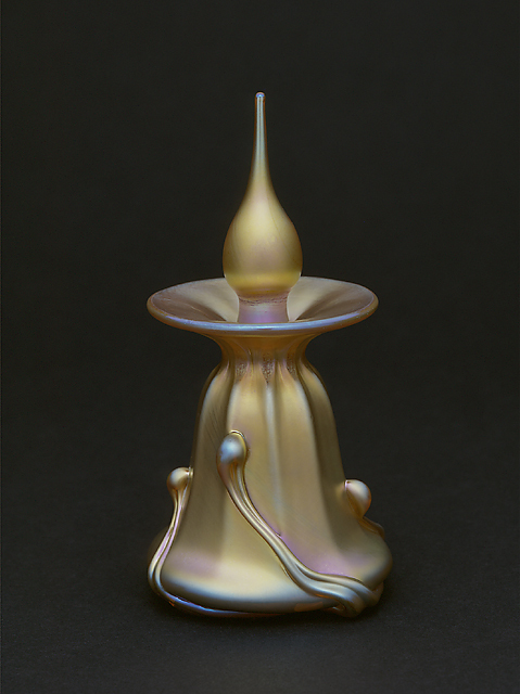 ファブリルガラスつた文香水瓶（ティファニー） | コレクション