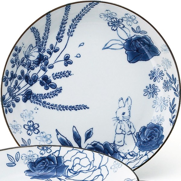 ピーターラビットジャポニズム多用皿揃5枚入 (食器5枚セット,ギフト,母