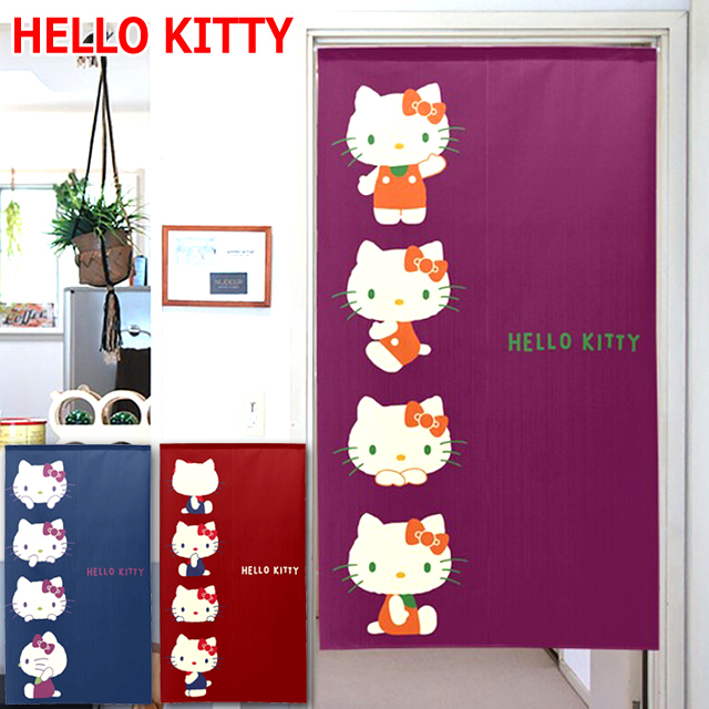 1999年製 ハローキティ のれん カフェカーテン レース 昭和レトロ 希少