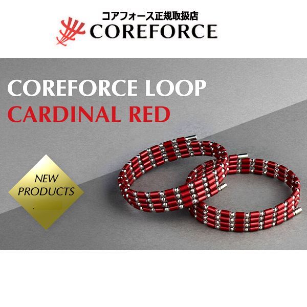 コンディショニングアクセサリー コアフォースループ[カーディナル
