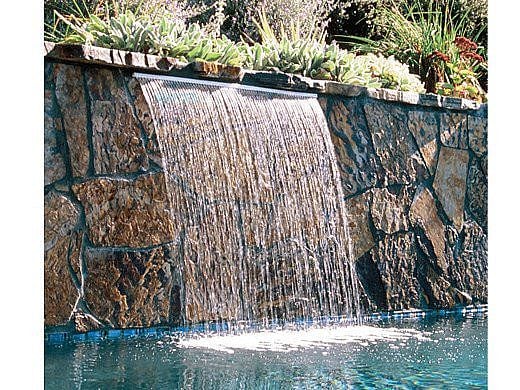 Jandy Sheer Descent Series Rain 6' Waterfall with 12