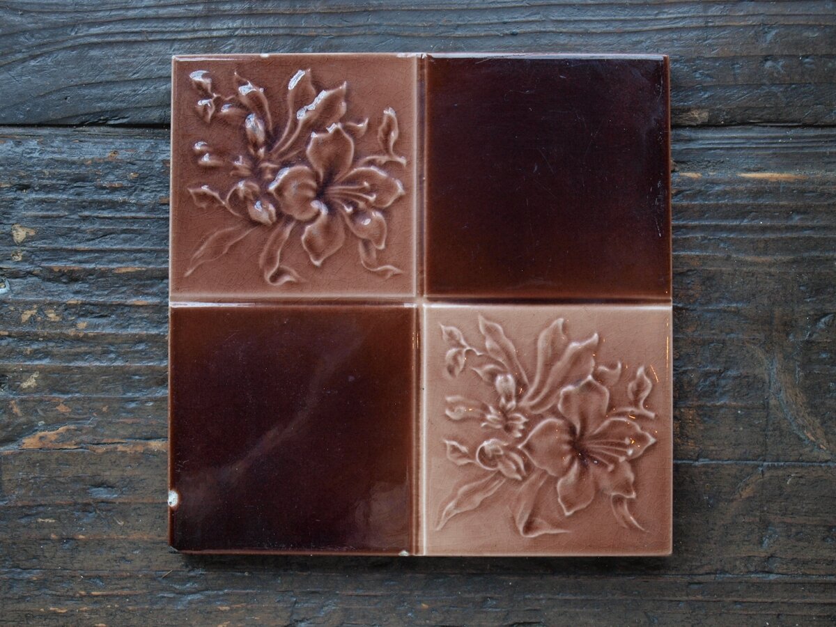 タイル アールヌーヴォー(20-5-337-45) | アンティークハウス ポートベロ