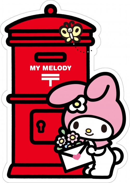 ポスト型はがき（マイメロディ）とポスト型はがき（ハローキティ）発売
