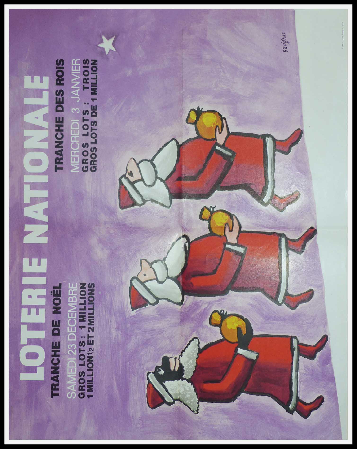 Loterie Nationale SAVIGNAC サヴィニャック1972年