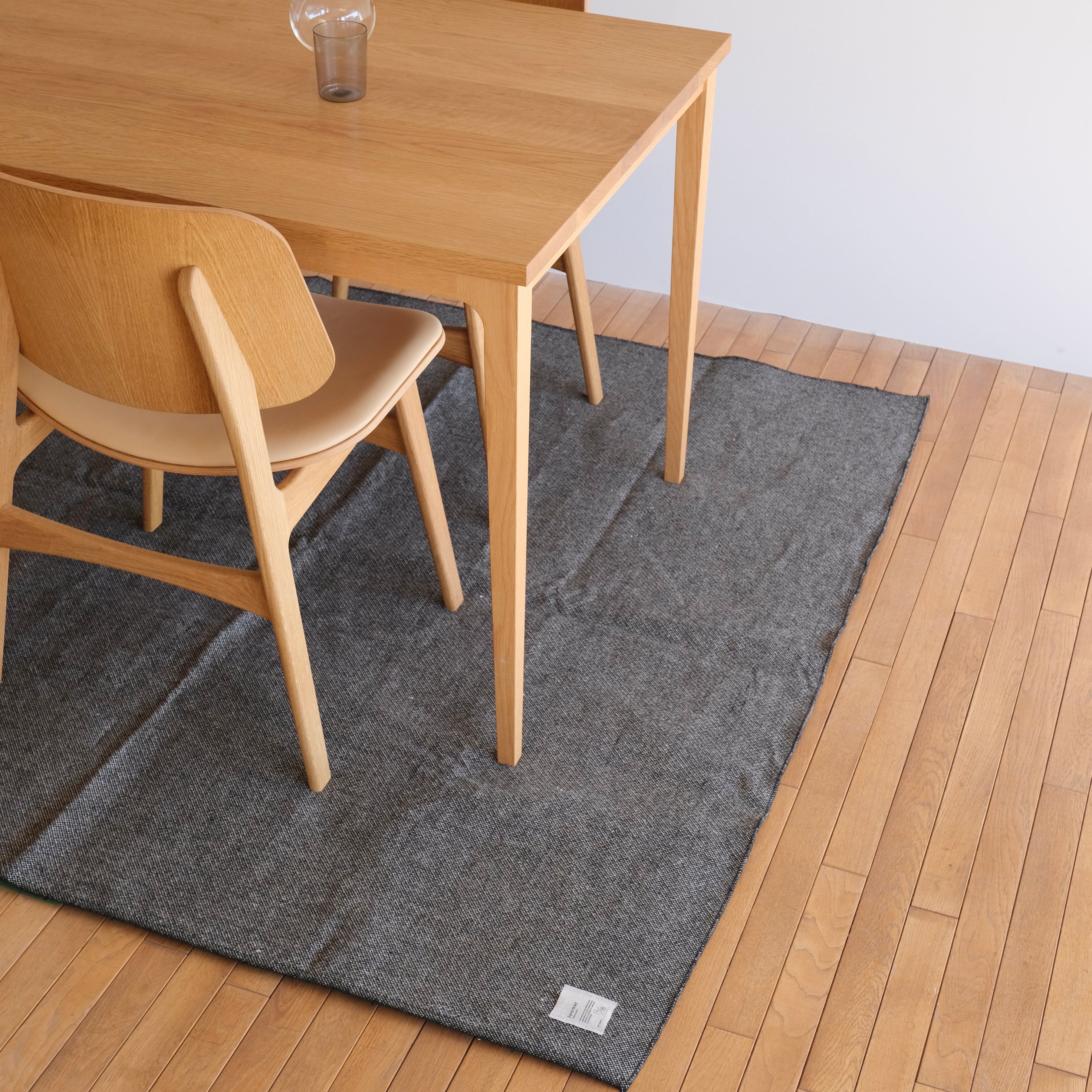 50%0FF / loomer］Linen Wool Tweedy Rug – pate.