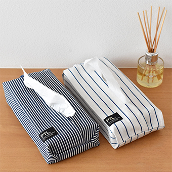 ボックスティッシュカバー（無料型紙） - パターンレーベル