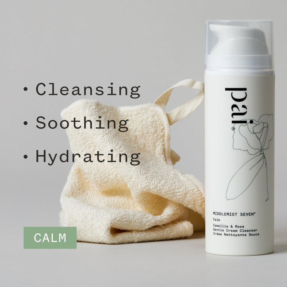 Middlemist Seven™ | Cream Face Cleanser and Cloth | Pai Skincare UK