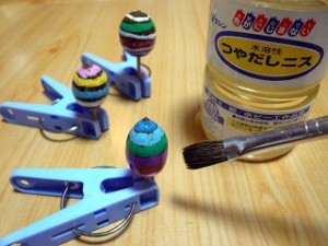 どんぐり拾ってどんくりアート！！クリスマスのオーナメントにも