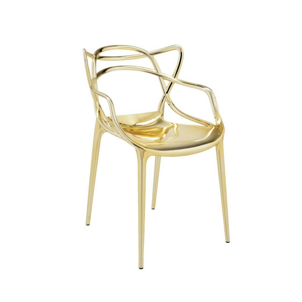Kartell Masters Chair Metallic - Set of 2