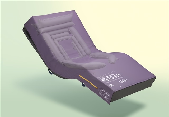 日本初、嚥下サポートを行う背上げ支援機能付き全自動運転エア