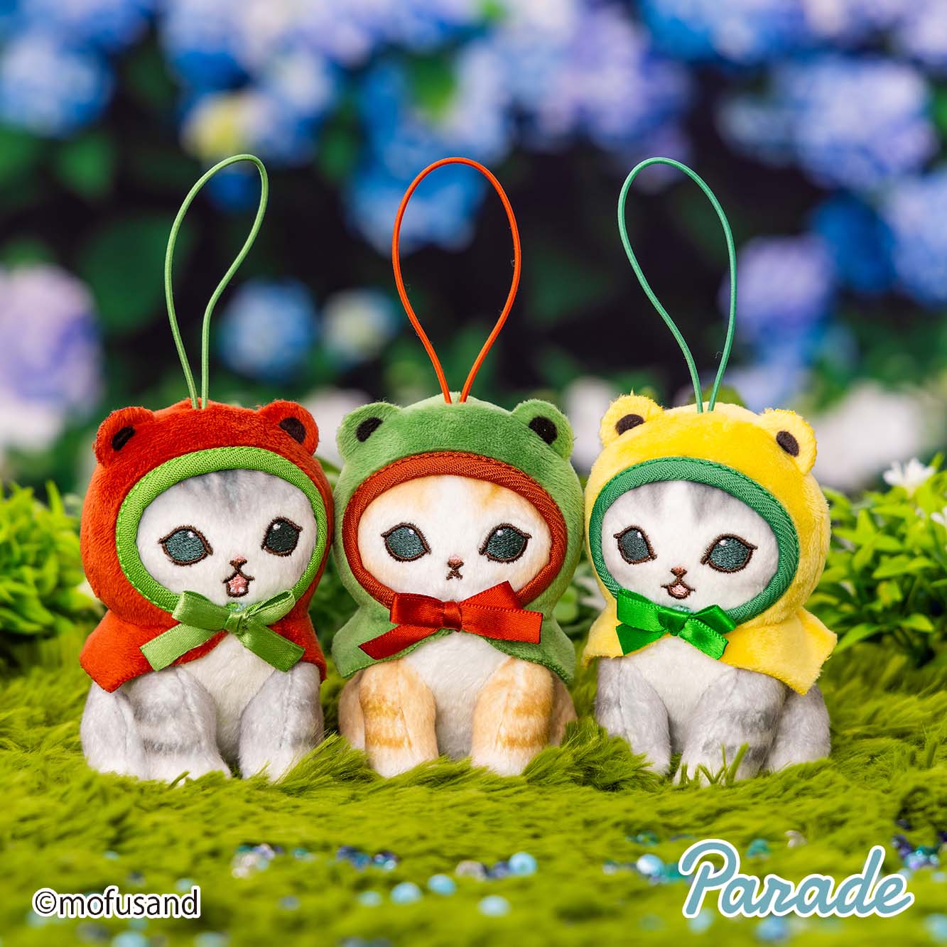 mofusand カエルにゃんマスコット | 商品紹介 | 株式会社パレード