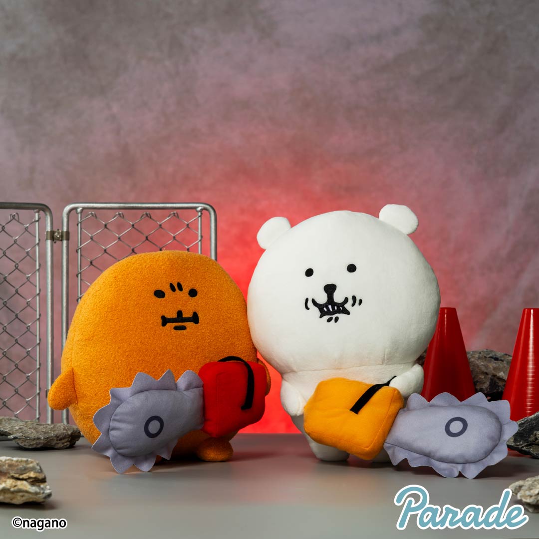 ナガノキャラクターズ チェンソーBIGぬいぐるみ | 商品紹介 | 株式会社