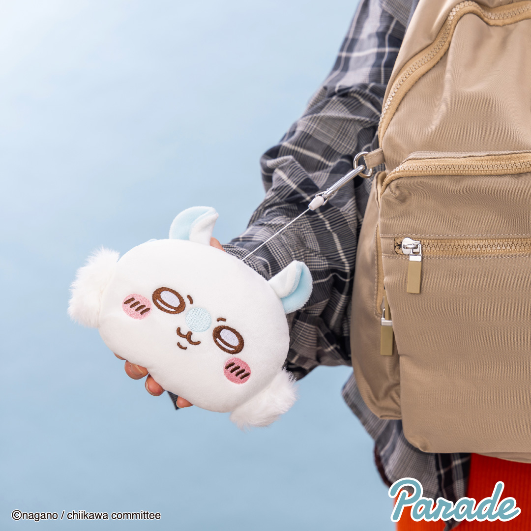 ちいかわ ぬいぐるみパスケースポーチ② | 商品紹介 | 株式会社