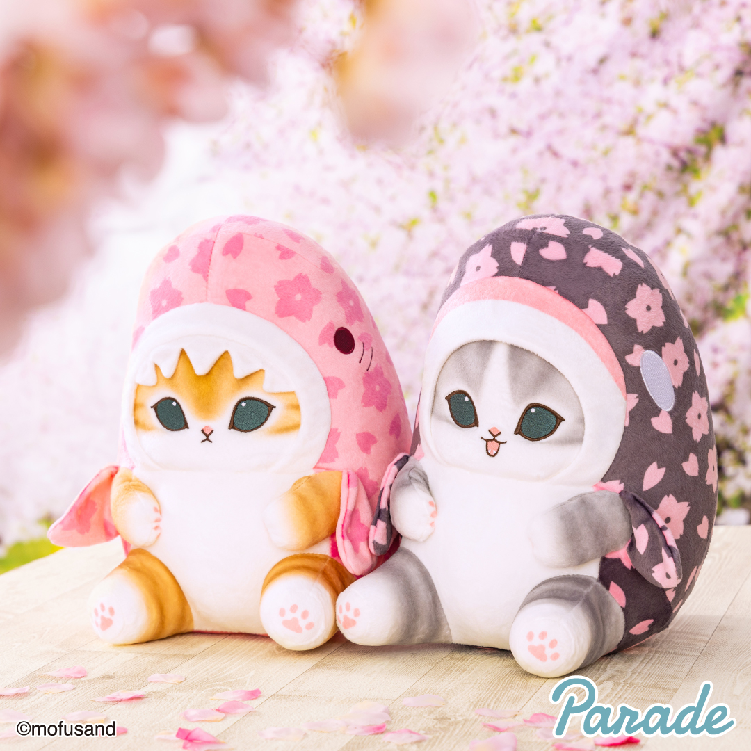 mofusand BIGぬいぐるみ〜桜満開〜 | 商品紹介 | 株式会社パレード