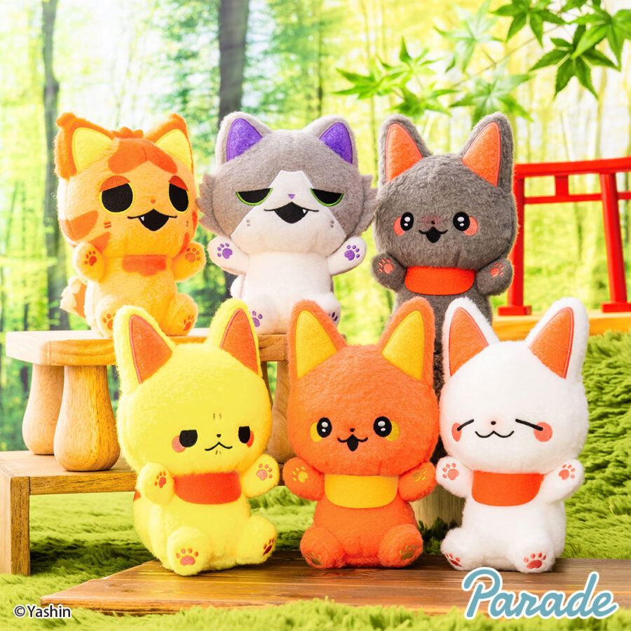 かみさまキツネとサラリーマン ぬいぐるみ | 商品紹介 | 株式会社