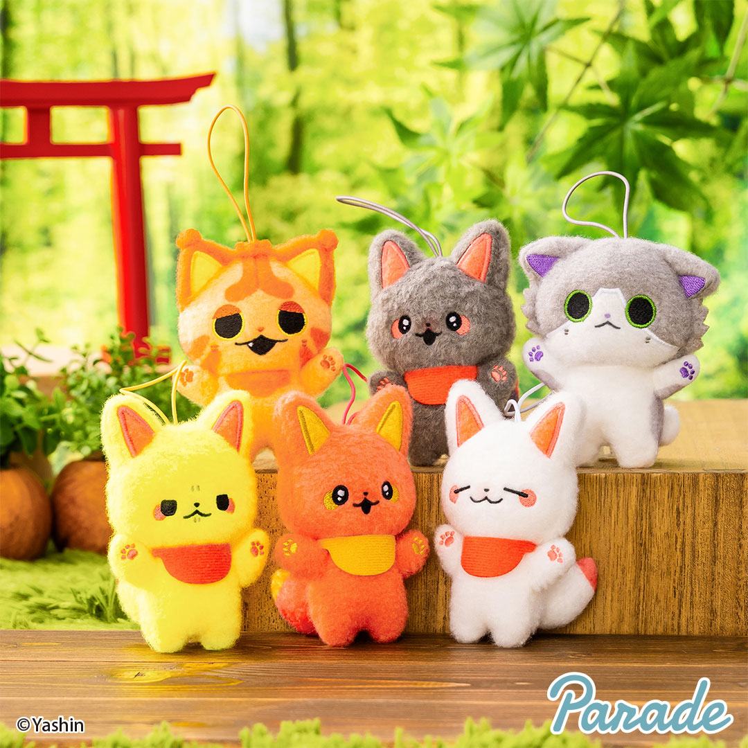 かみさまキツネとサラリーマン しーぷわマスコット | 商品紹介 | 株式