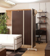 4連】【高さ180cm】【ダークブラウン】 直線L字型など・自由