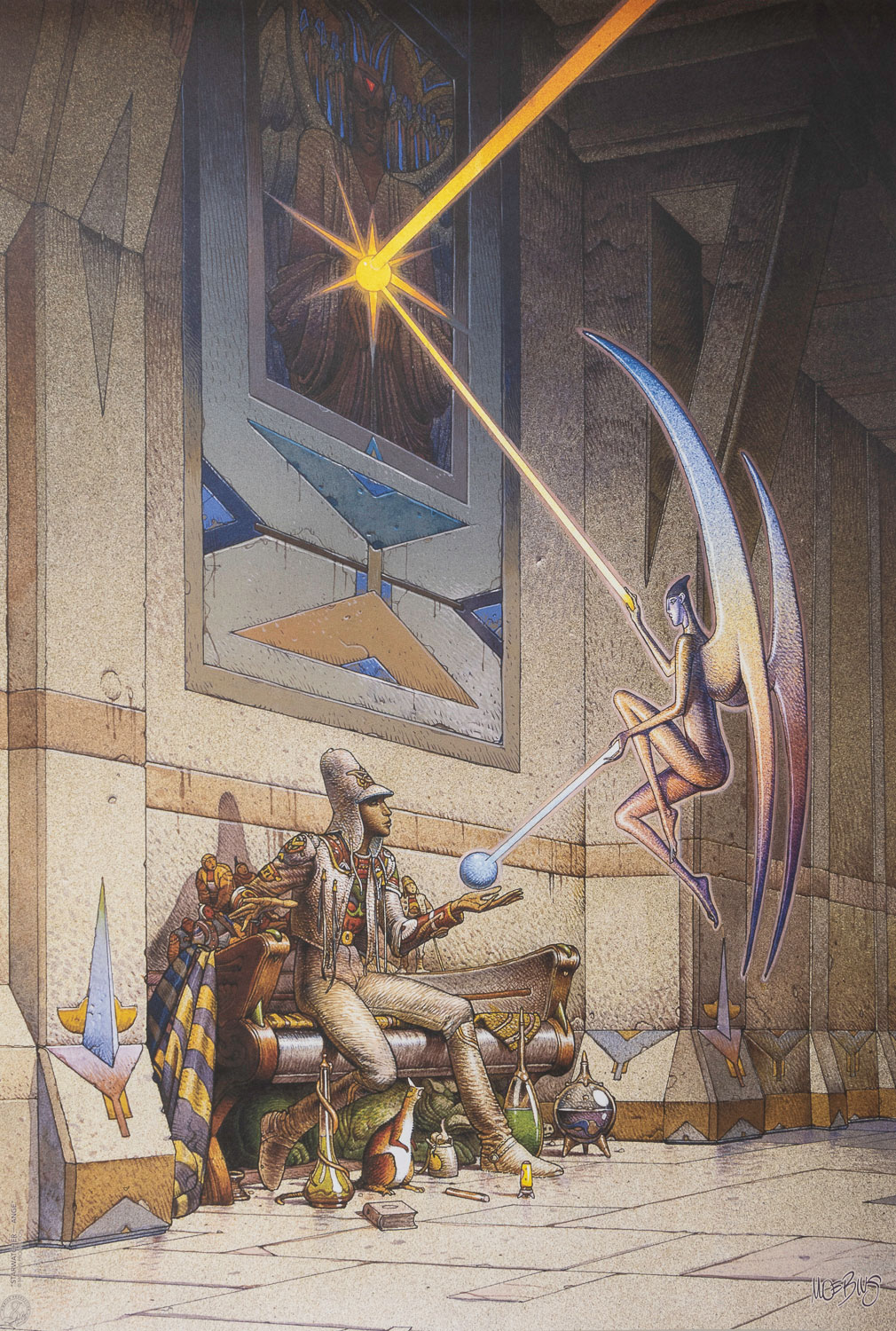 Jean Giraud, Moebius : Starwatcher - Ange : Comics poster