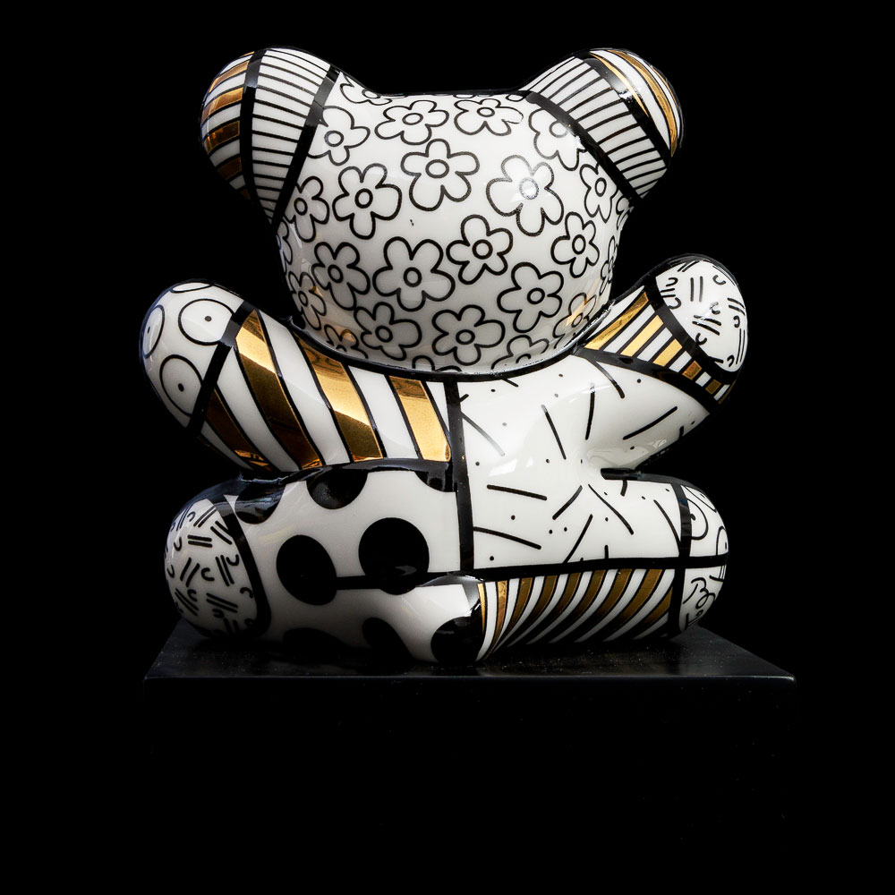 Romero Britto figurine : Golden Truly Yours