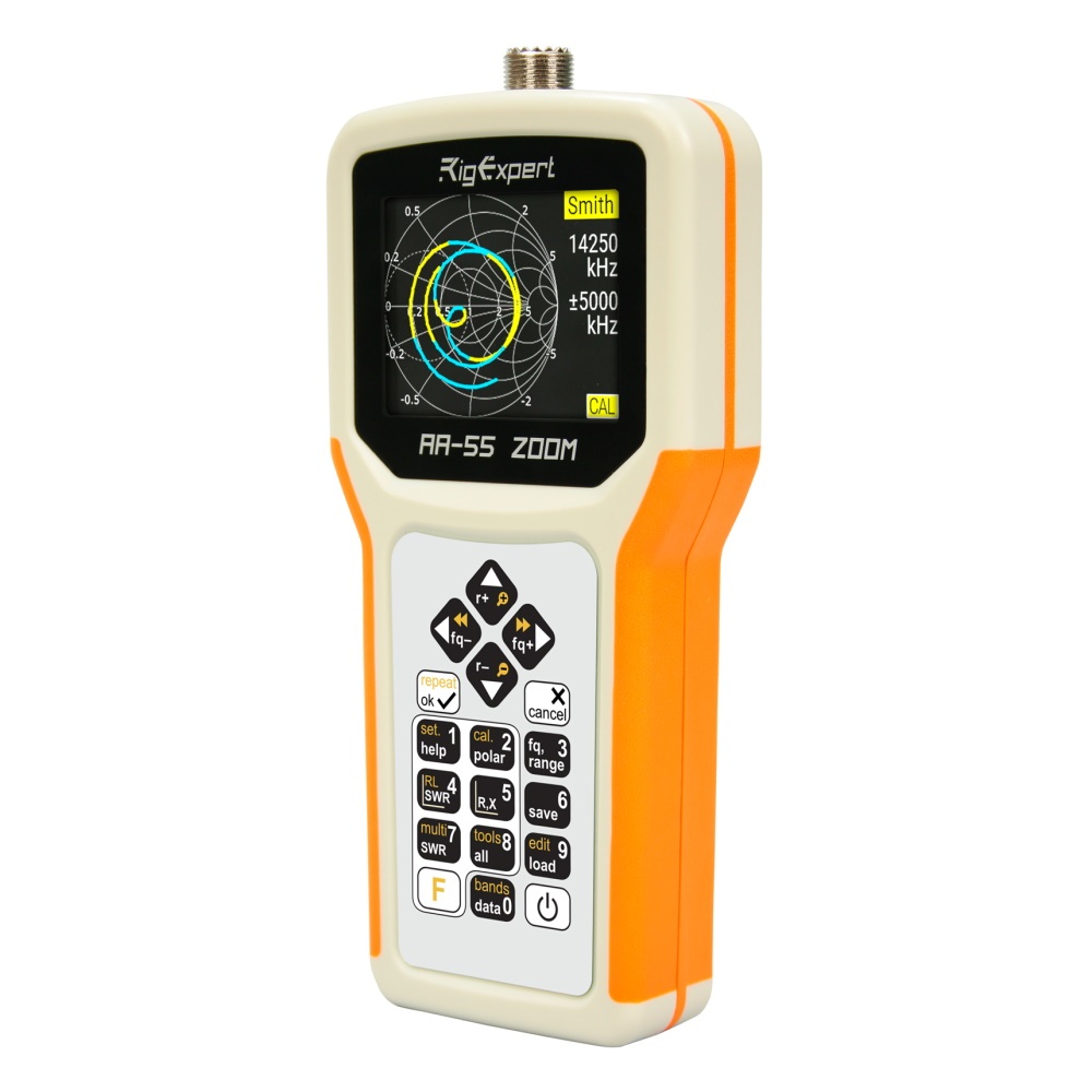 RigExpert AA-55 ZOOM Bluetooth Antenna Analyzer