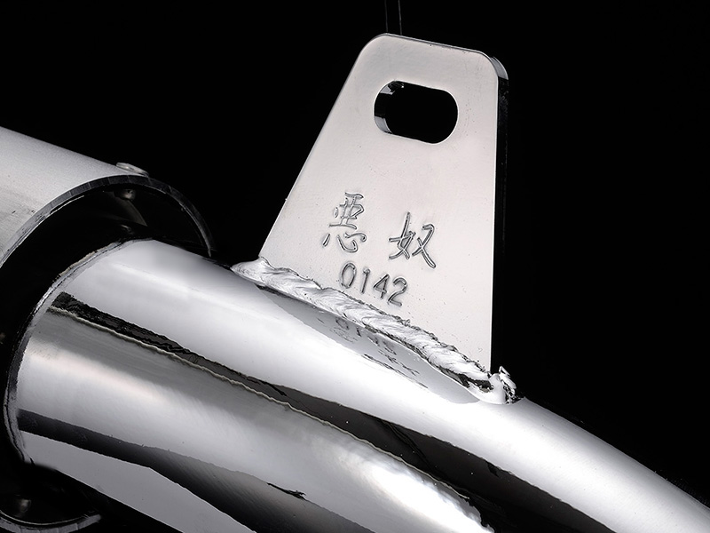 ワルツ機械曲げマフラーCBR400F メッキ / パステルロードオフィシャル