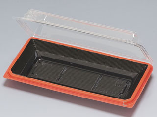 フードパック スクエア30 黒淵朱 福助工業 | テイクアウト容器の通販