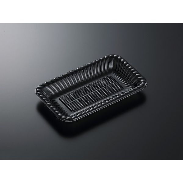 オードブル容器 PDプレートK25-15 黒 内 身 中央化学 | テイクアウト