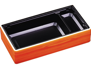 どんぶり容器 WU-302-44 本体 マホガニー エフピコ | テイクアウト容器