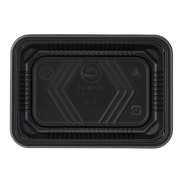 弁当容器 耐寒耐熱容器TR-52H 黒 福助工業 | テイクアウト容器の通販